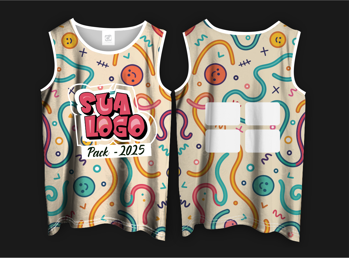 Arte Vetor - Camisa Abadá de Carnaval 2026 - Modelo 022