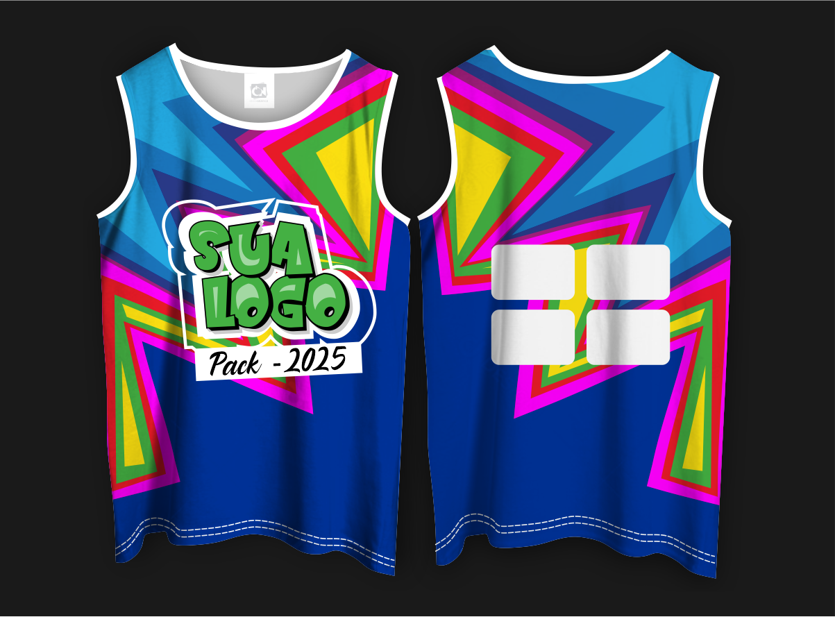 Arte Vetor - Camisa Abadá de Carnaval 2026 - Modelo 039