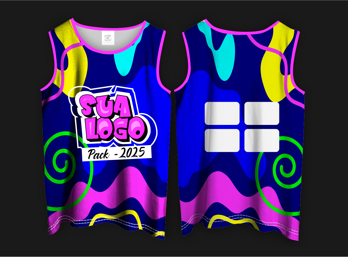 Arte Vetor - Camisa Abadá de Carnaval 2026 - Modelo 042