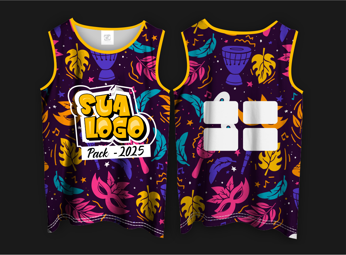 Arte Vetor - Camisa Abadá de Carnaval 2026 - Modelo 049