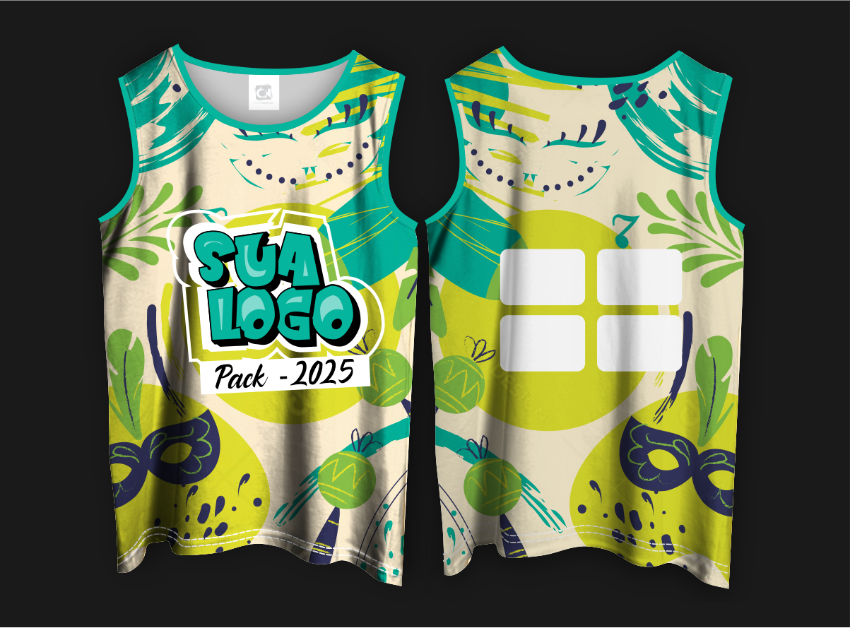 Arte Vetor - Camisa Abadá de Carnaval 2026 - Modelo 050