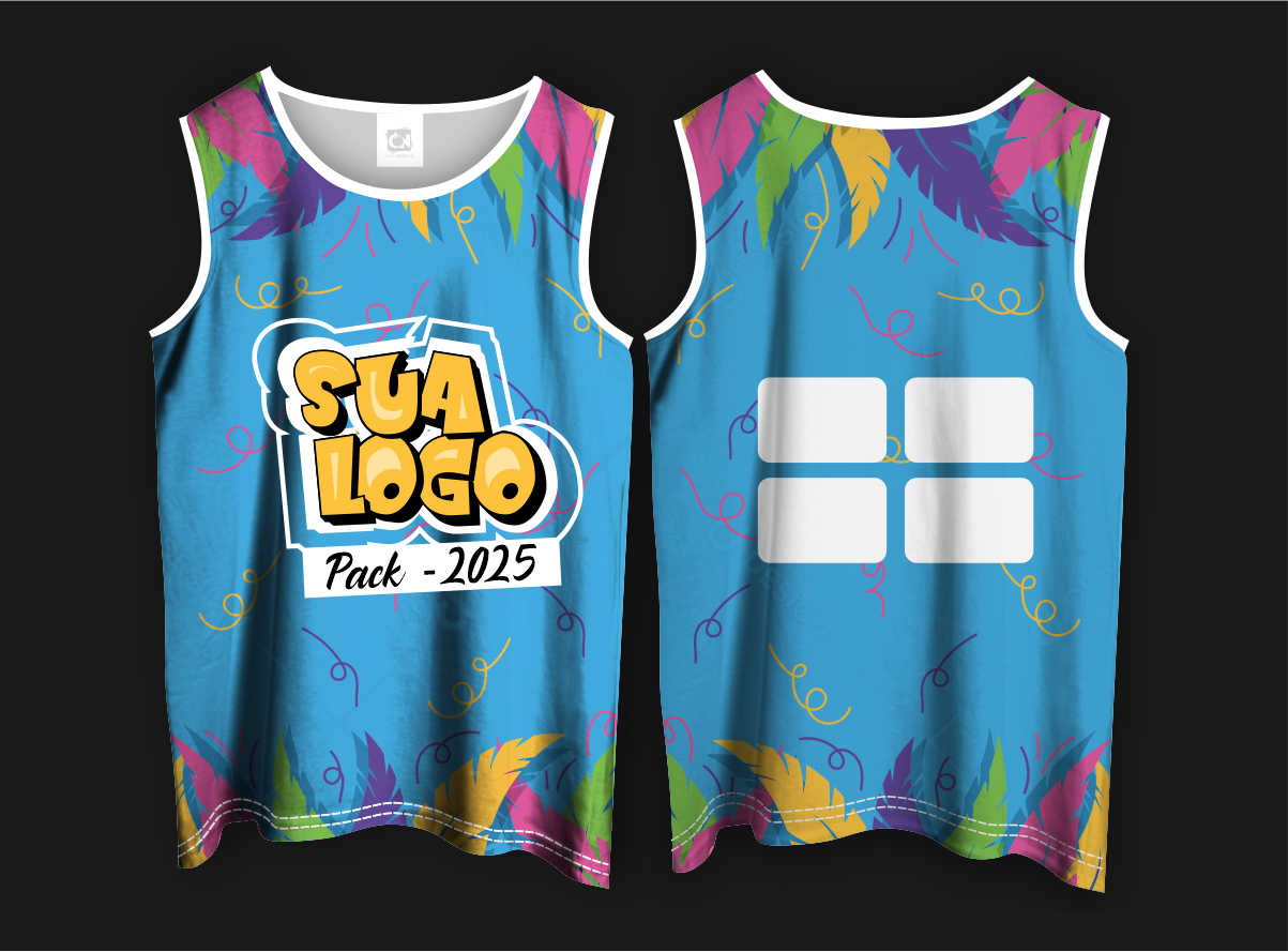 Arte Vetor - Camisa Abadá de Carnaval 2026 - Modelo 052