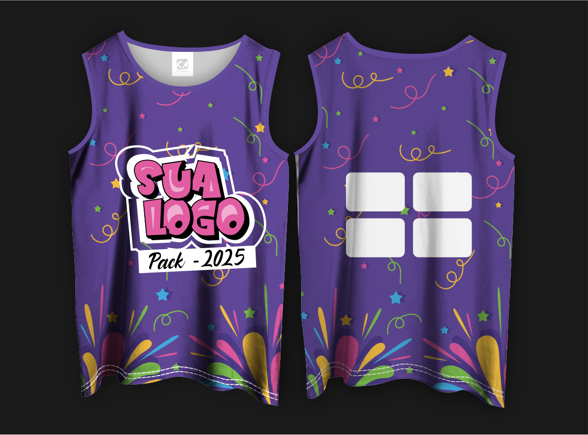 Arte Vetor - Camisa Abadá de Carnaval 2026 - Modelo 053