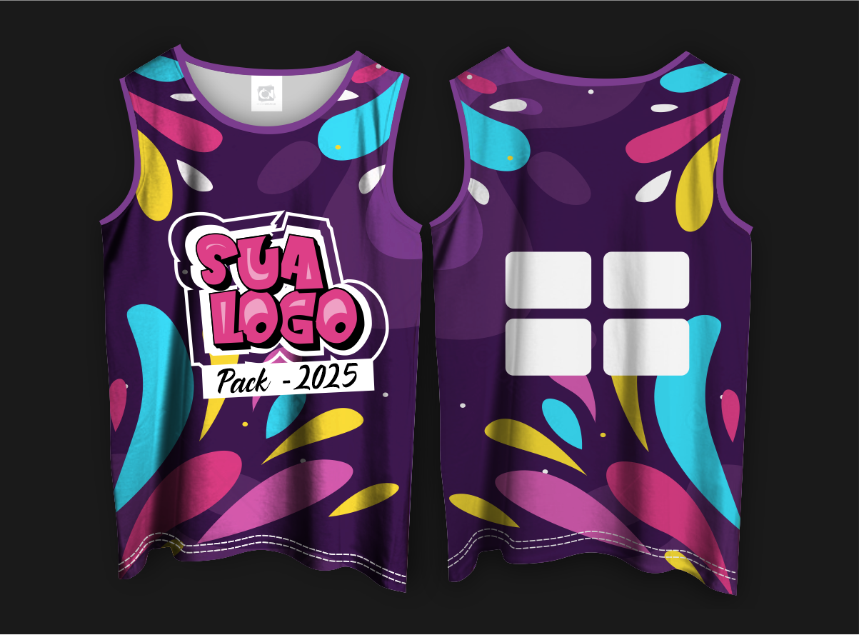 Arte Vetor - Camisa Abadá de Carnaval 2026 - Modelo 055