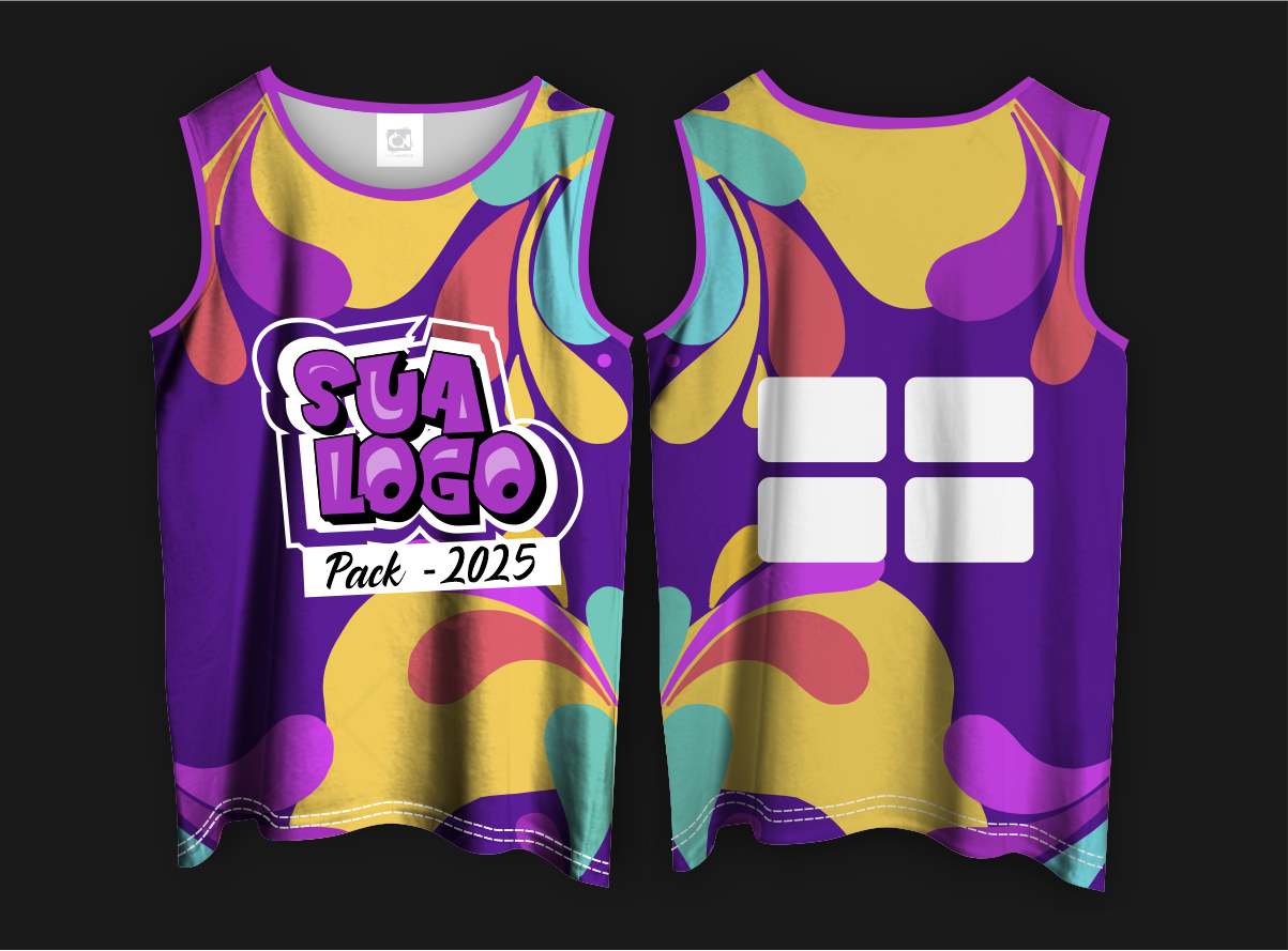 Arte Vetor - Camisa Abadá de Carnaval 2026 - Modelo 056