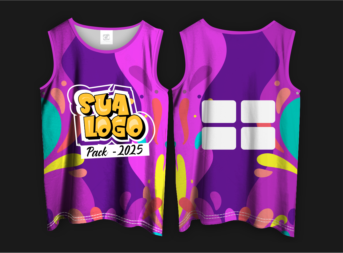 Arte Vetor - Camisa Abadá de Carnaval 2026 - Modelo 058