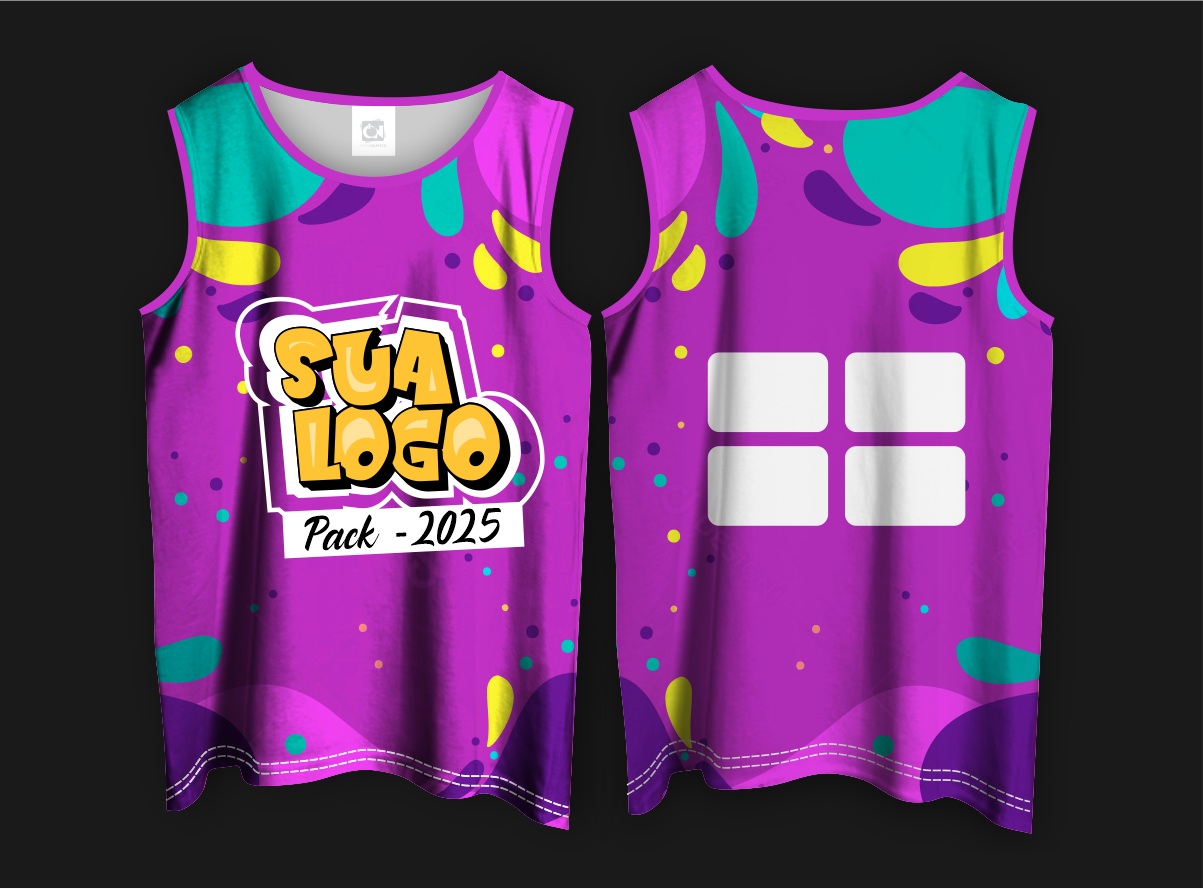 Arte Vetor - Camisa Abadá de Carnaval 2026 - Modelo 059