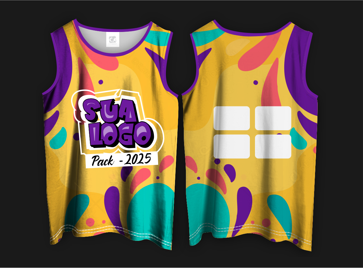 Arte Vetor - Camisa Abadá de Carnaval 2026 - Modelo 062