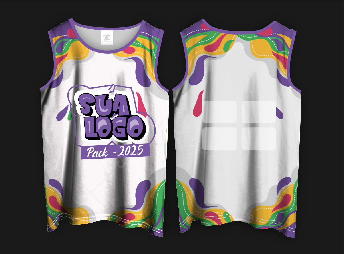 Arte Vetor - Camisa Abadá de Carnaval 2026 - Modelo 068