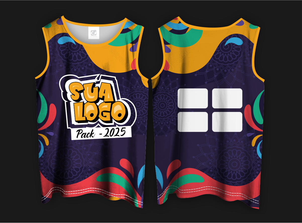 Arte Vetor - Camisa Abadá de Carnaval 2026 - Modelo 073