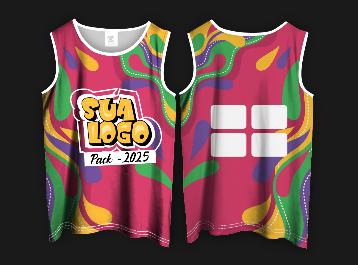 Arte Vetor - Camisa Abadá de Carnaval 2026 - Modelo 076