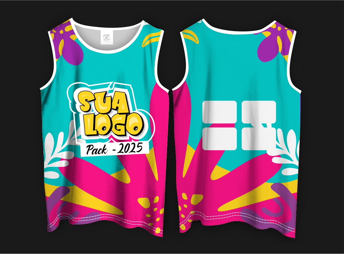 Arte Vetor - Camisa Abadá de Carnaval 2026 - Modelo 086