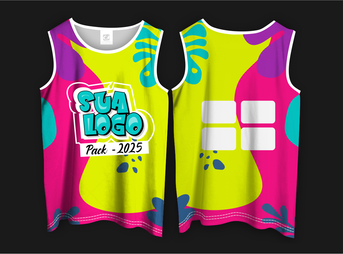 Arte Vetor - Camisa Abadá de Carnaval 2026 - Modelo 087