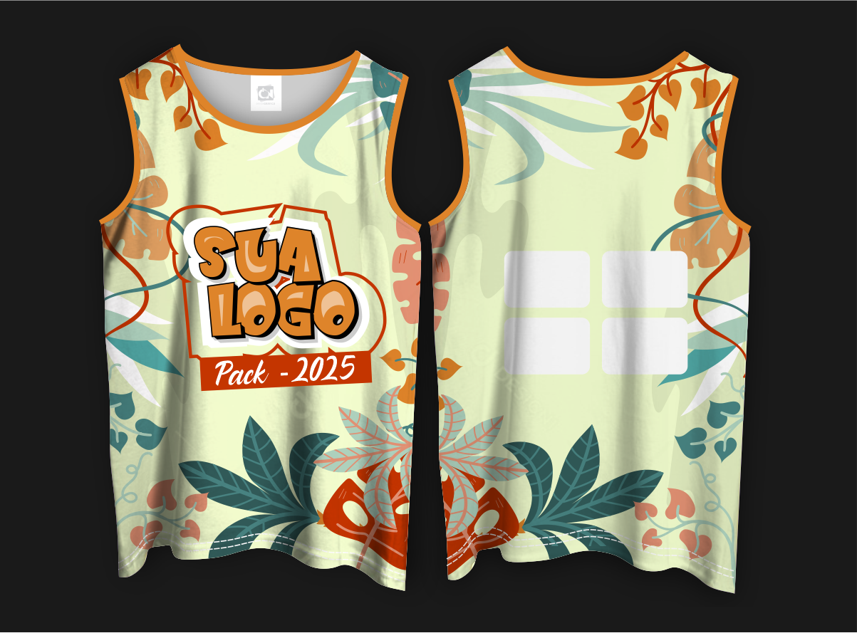 Arte Vetor - Camisa Abadá de Carnaval 2026 - Modelo 090