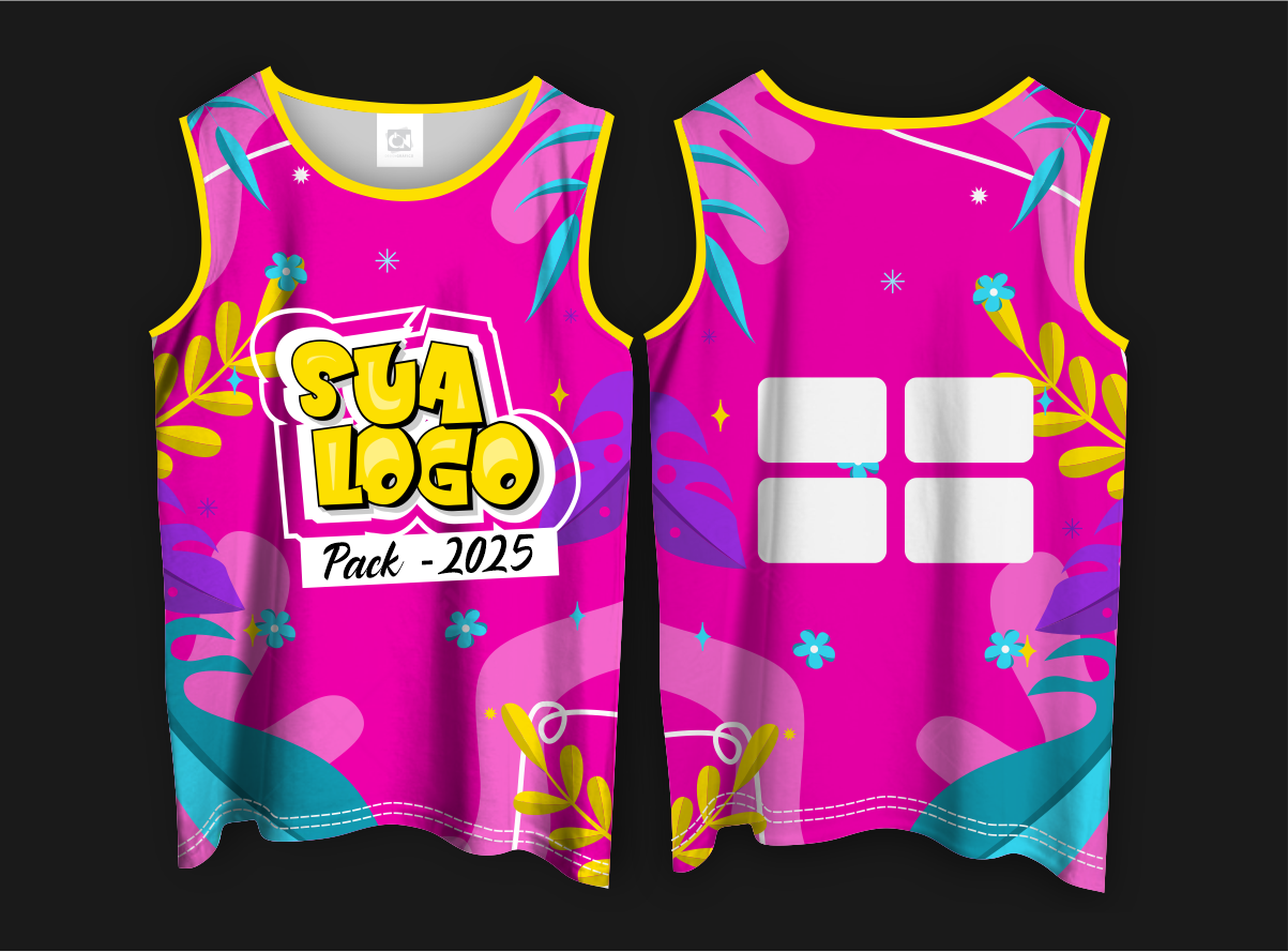 Arte Vetor - Camisa Abadá de Carnaval 2026 - Modelo 091