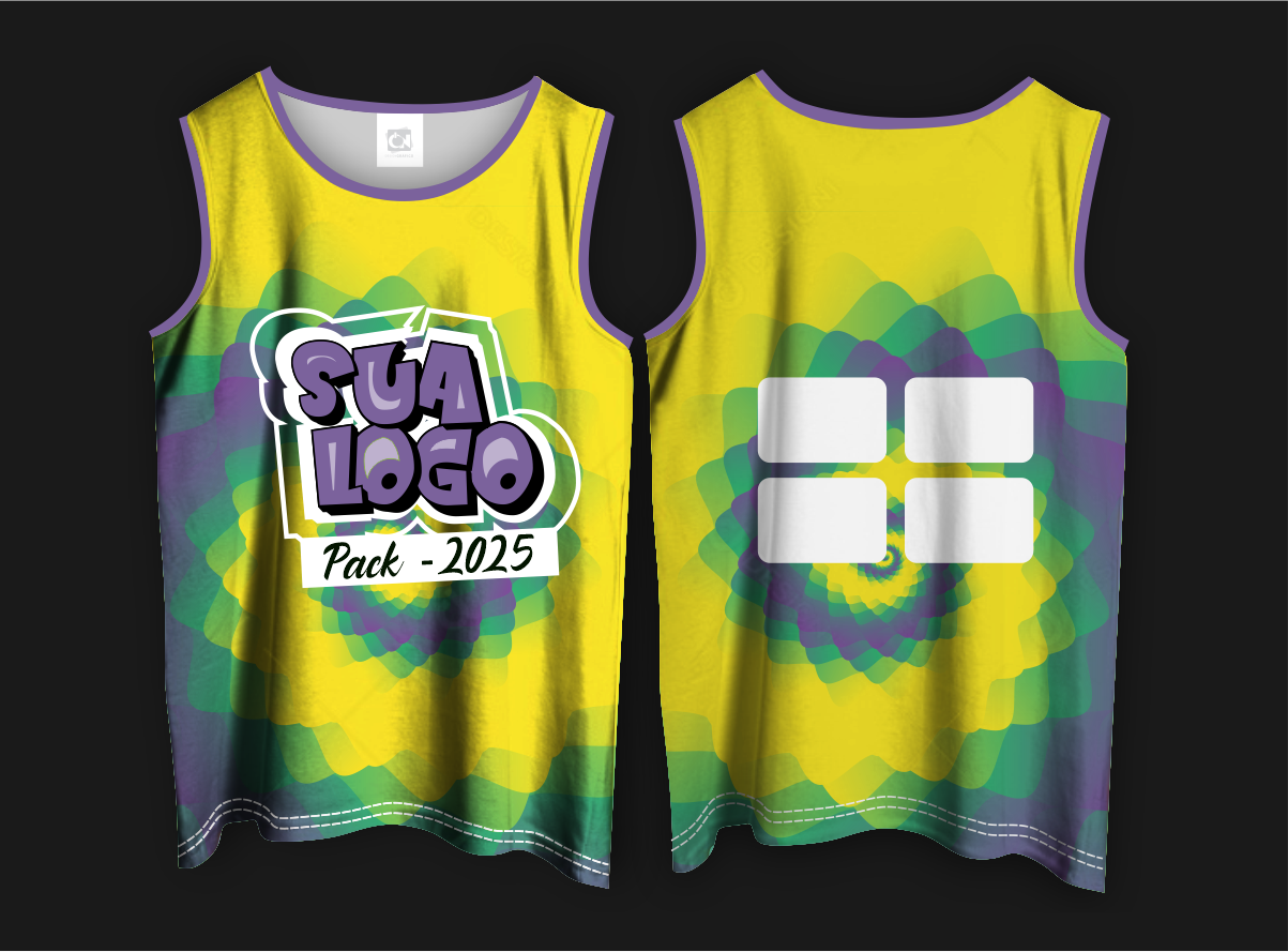 Arte Vetor - Camisa Abadá de Carnaval 2026 - Modelo 007