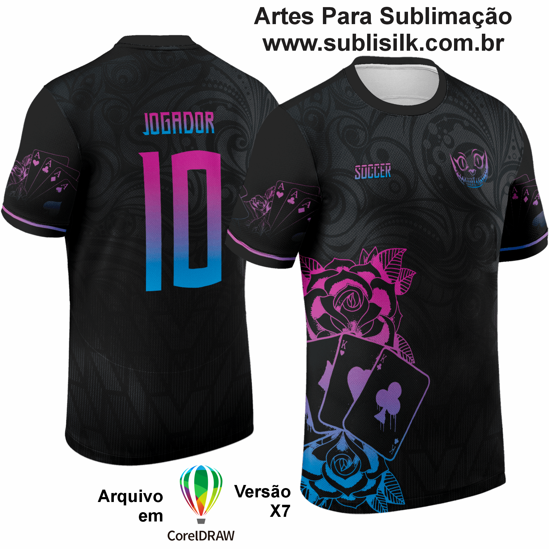 Arte Vetor Estampa Camisa Formandos Carta E flores - 0058