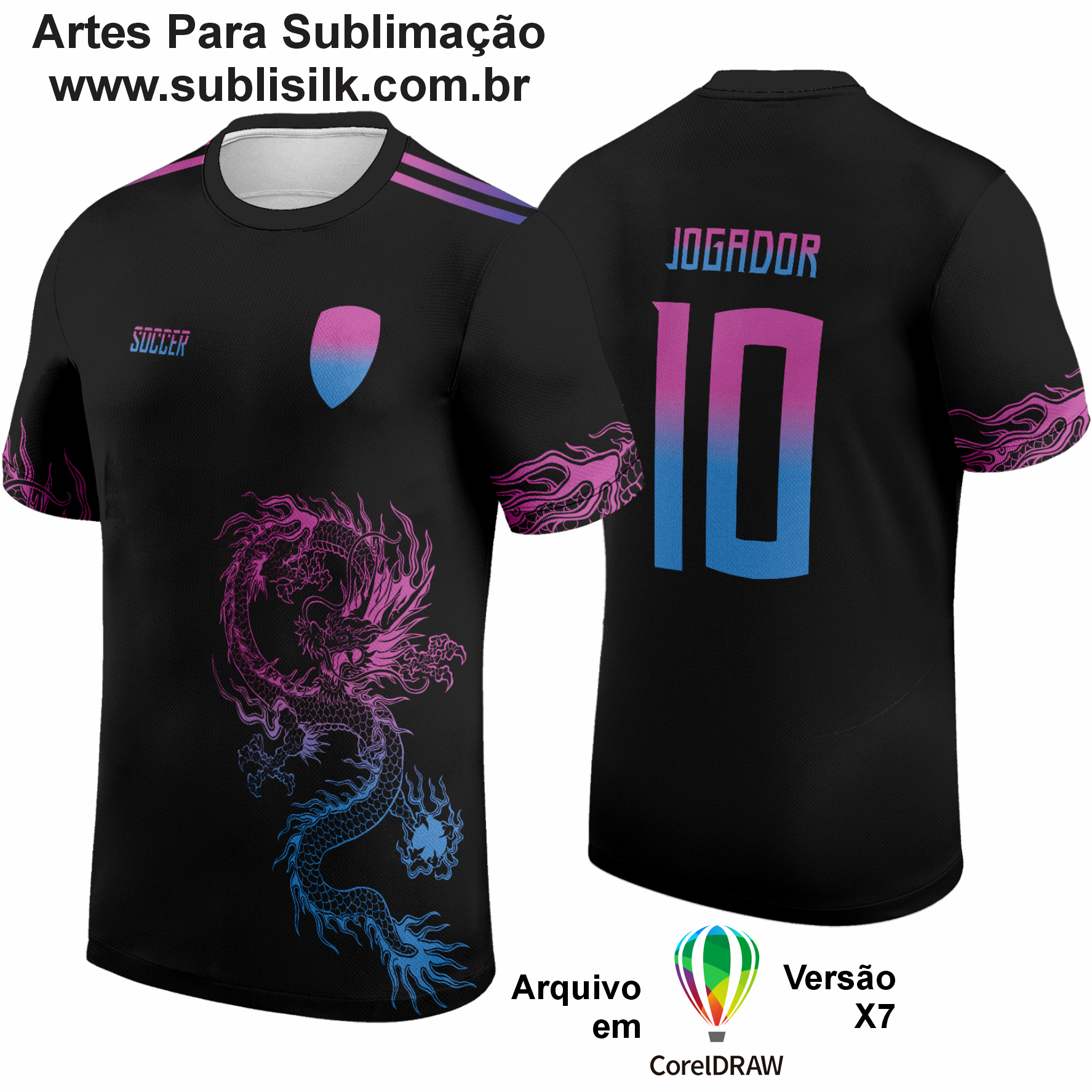 Arte Vetor Estampa Camisa Formandos Dragão - 0049