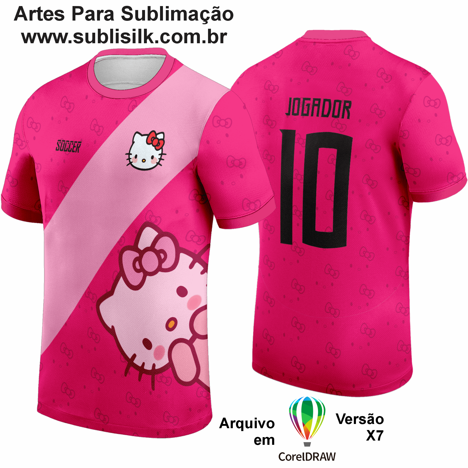 Arte Vetor Estampa Camisa Formandos hello kitty - 0046
